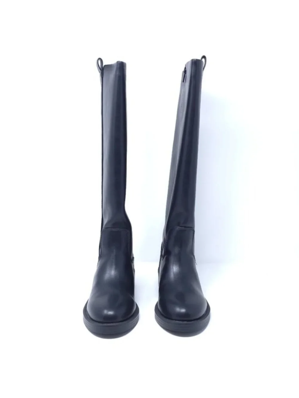 DV Dolce Vita Pennie Wide Calf Knee High Boots Black Faux Leather 5.5W - Picture 3 of 10